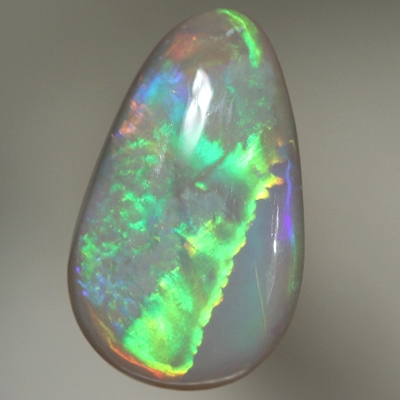 SOLID SEMI BLACK OPAL Neon bright rolling flashes